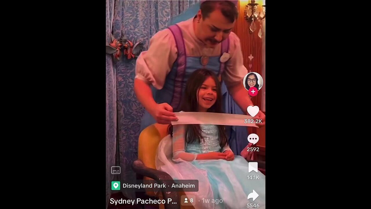 End Wokeness - Man with a mustache is cast as the “Fairy Godmother’s apprentice” in Disneyland