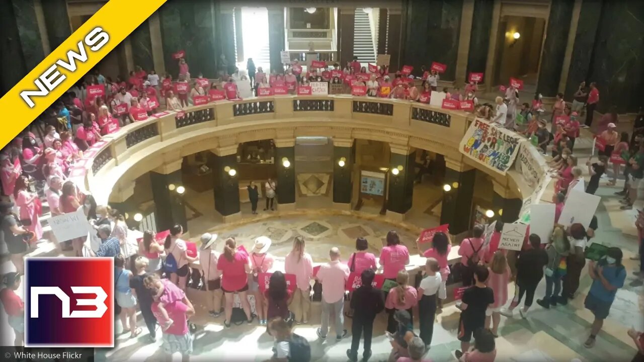 State Capitol MOBBED By People In Pink Over What They Just Did To Strike Down Abortion