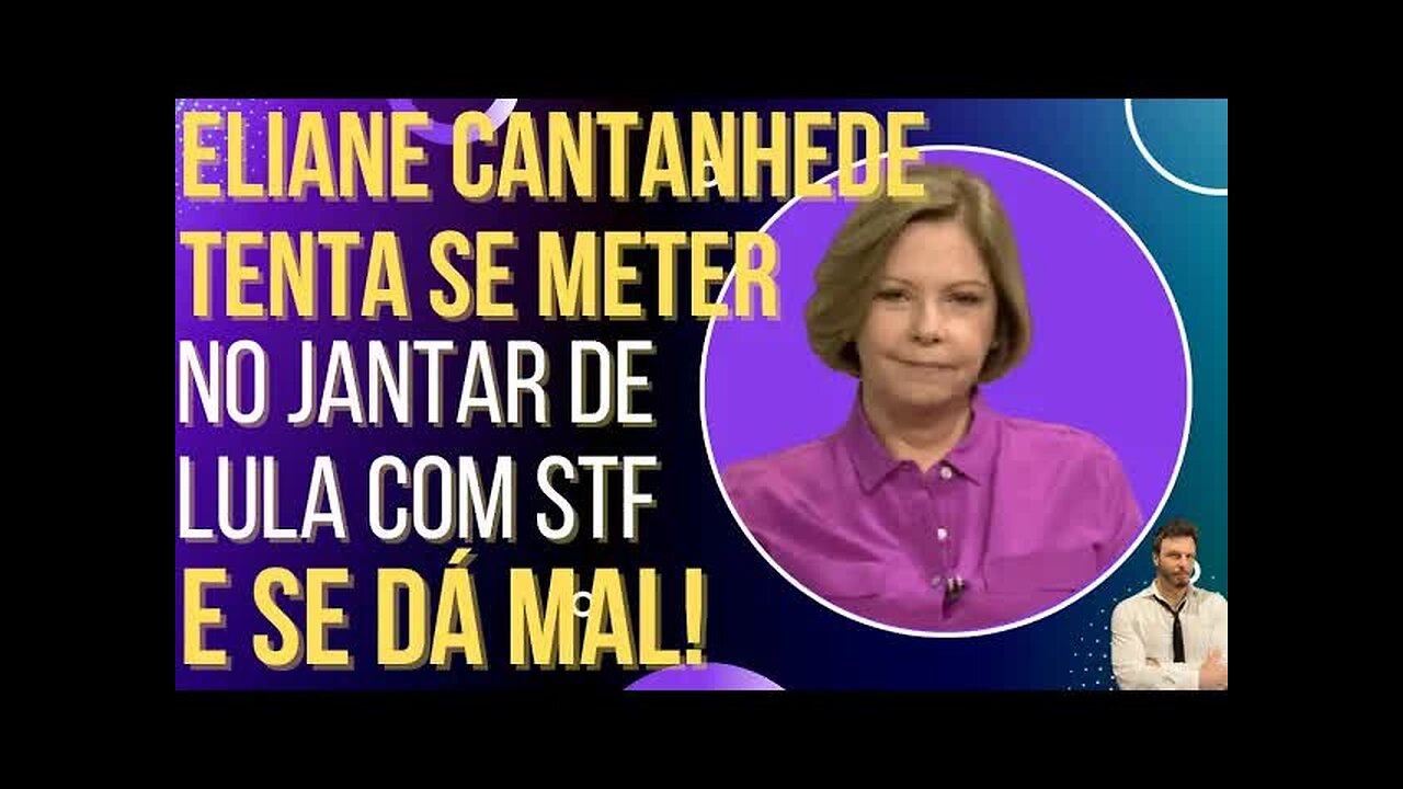 OI LUIZ - Jornalista da Globo News tenta se meter no jantar de Lula com STF e se dá mal!