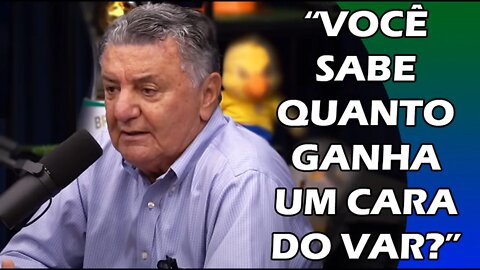 ARNALDO REVELA SALÁRIO DO ÁRBITRO DE FUTEBOL ATUALMENTE