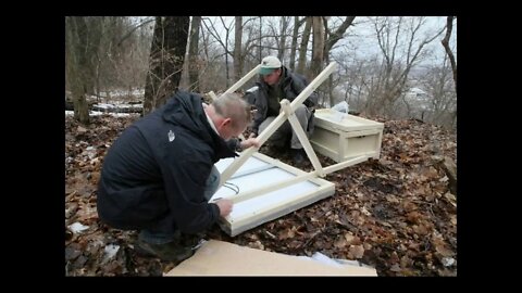 Hays bald eagle camera installation Dec 20, 2013