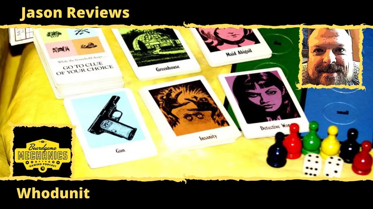 Jason's Board Game Diagnostics of Whodunit