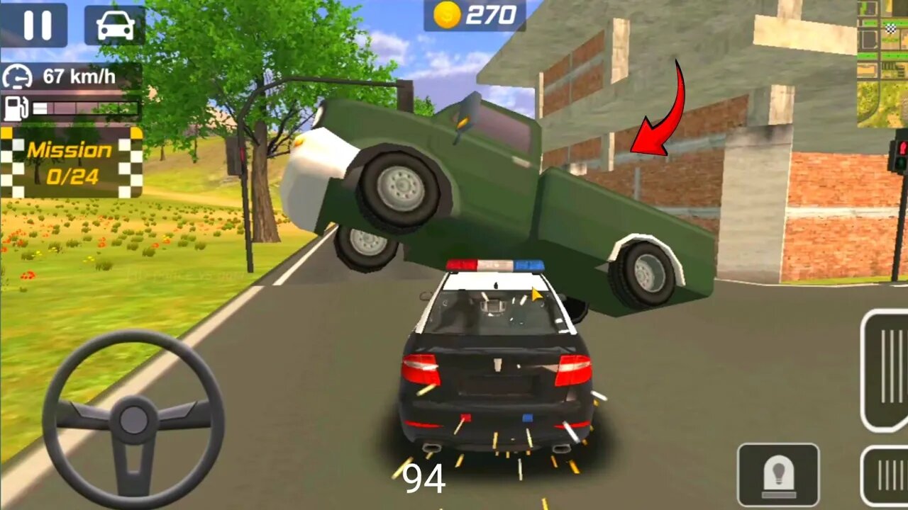 HD police vs gari game #594 police Gameplay Best Car Games Drift Gari Driving 2023 Android