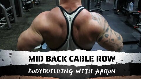 MID BACK CABLE ROW 101