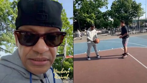 Peter Gunz Takes Sons To Bronx Park To Toughen Them Up! 💪🏾