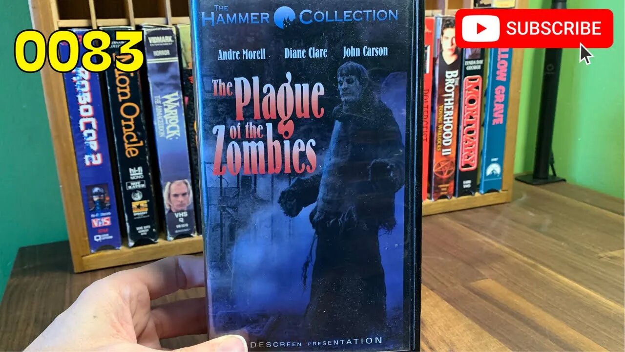 [0083] PLAGUE OF THE ZOMBIES (1966) VHS [INSPECT] [#plagueofthezombiesVHS #plagueofthezombies]