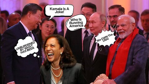 Former Paramilitary Expert Explains Why Kamala Harris Will Get No Respect Around The World