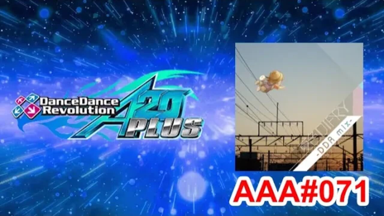 夏色DIARY -DDR mix- - DIFFICULT - AAA#071 (SDG) on Dance Dance Revolution A20 PLUS (AC, US)