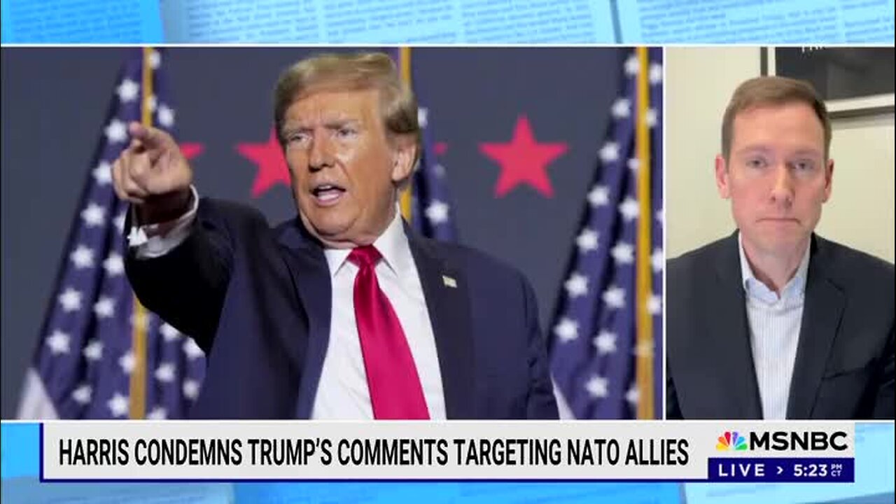 ‘It Really Is a Kind of Traitorhood’: Walsh on Trump’s Remarks Targeting NATO Allies