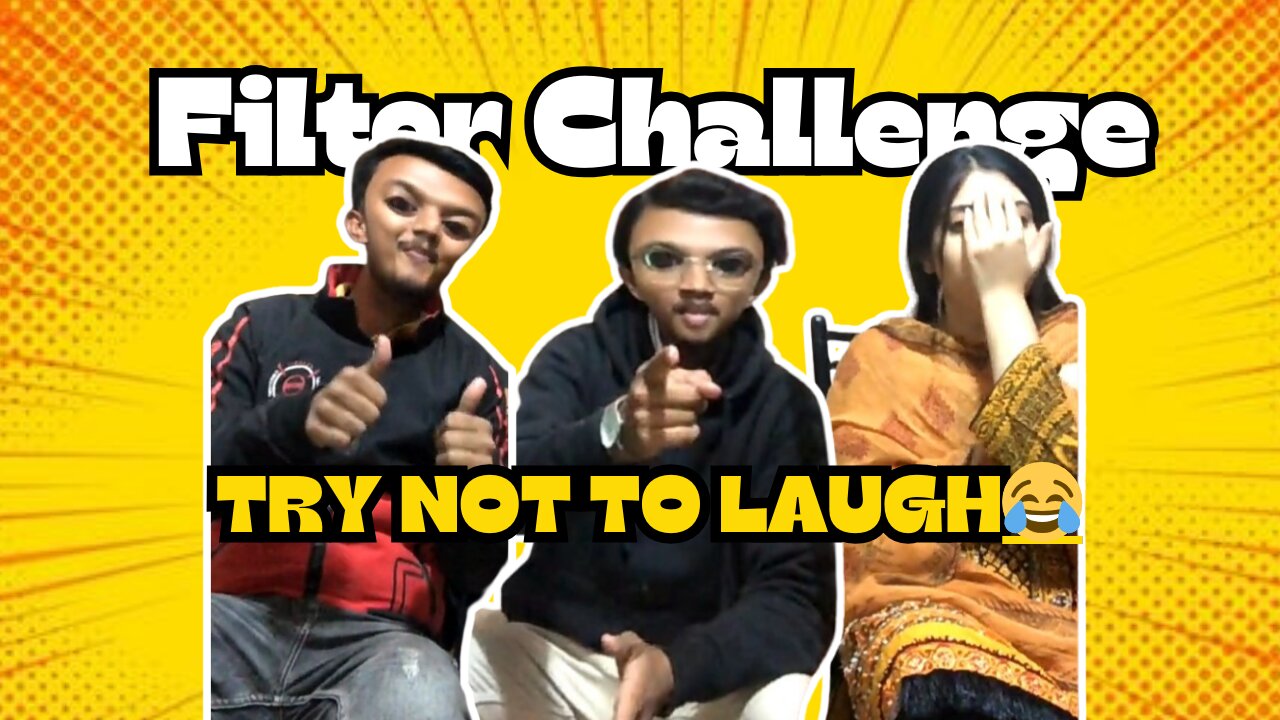 funny face filter challenge