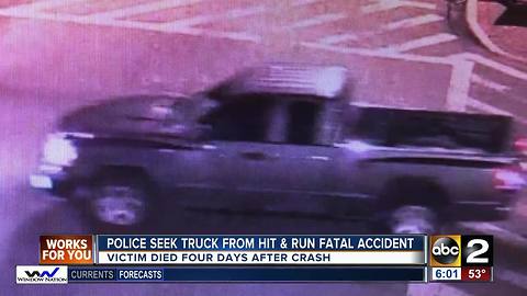 Police seek truck from hit & run fatal accident