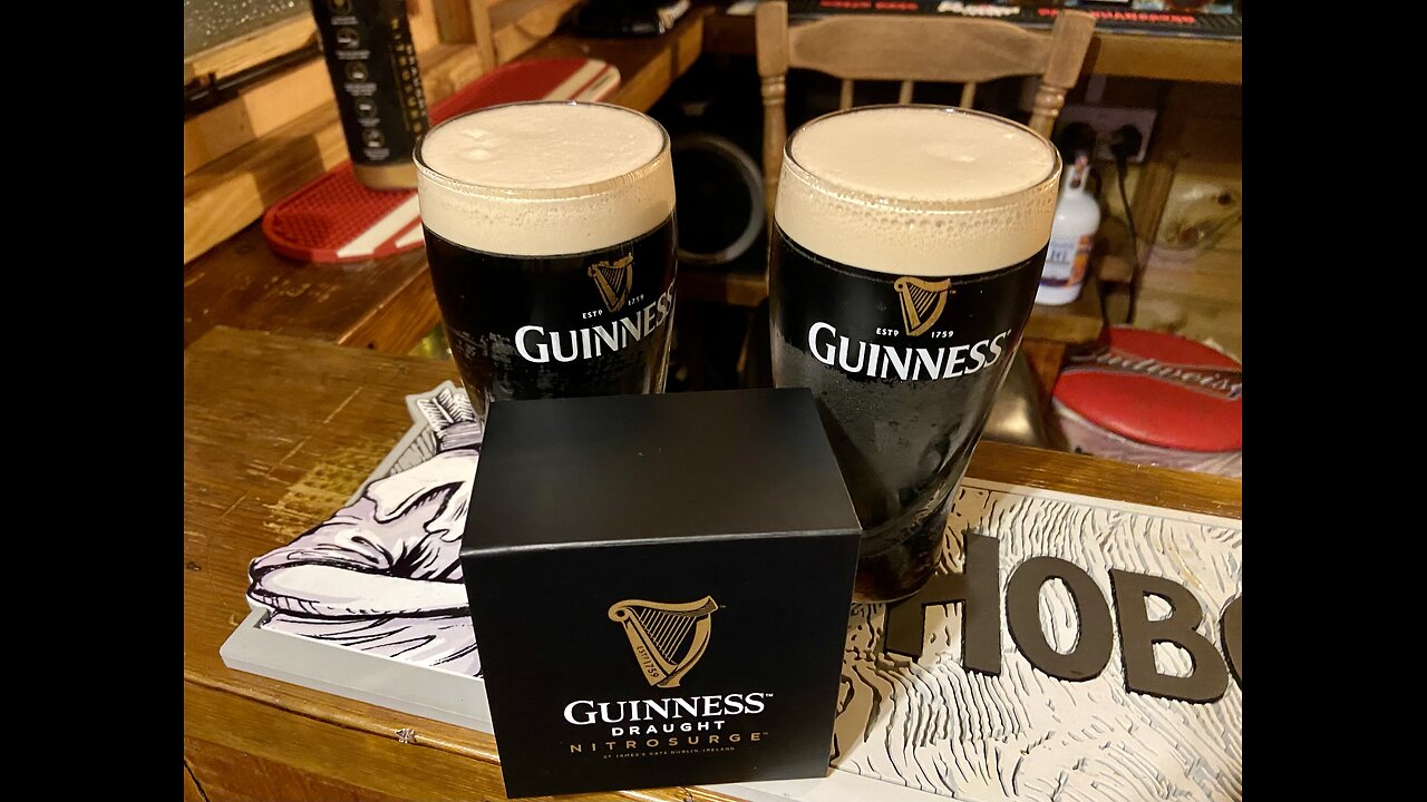 Guinness Nitrosurge Review from the Hairy Lemon