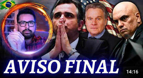 O AVISO FINAL QUE VEM DOS EUA