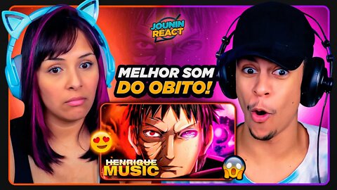 (FINAL EMOCIONANTE 🥺) OBITO (Naruto) | "Fallen Hope" | Henrique Mendonça | [React em Casal] 🔥