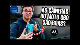 AS CÂMERAS TRASEIRAS E AS SELFIES DO MOTO G60 SÃO BOAS? 📷 - Teste de Câmera Traseira