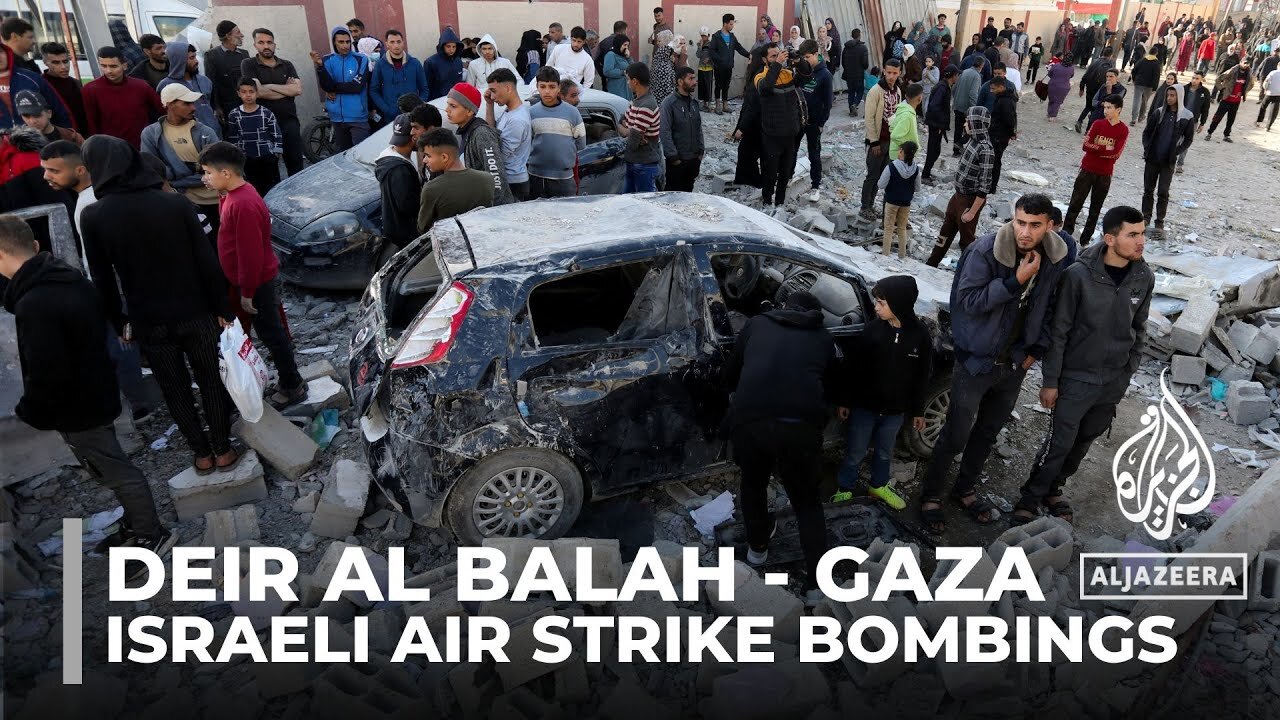 Israeli air strike kills at least 40: Bombs hit residential building in Deir Al Balah