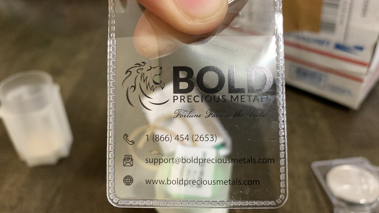 Bold Precious Metals Buffalo Silver Rounds Unboxing First Time Purchase