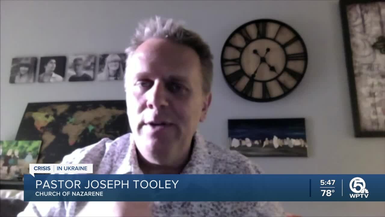 Florida pastor volunteers in Poland to help Ukrainian refugees