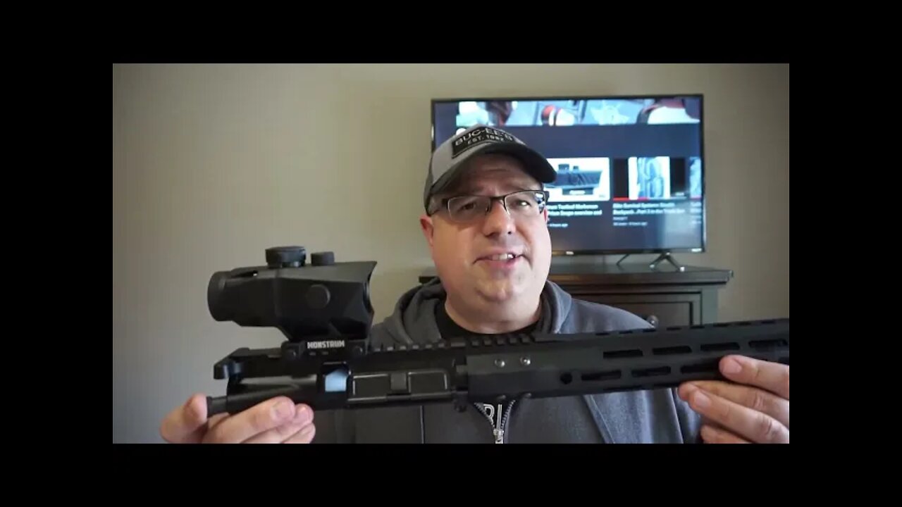 Monstrum Tactical Raven Ultra Compact 3x32 Prism Scope overview and range test on .450 Bushmaster!