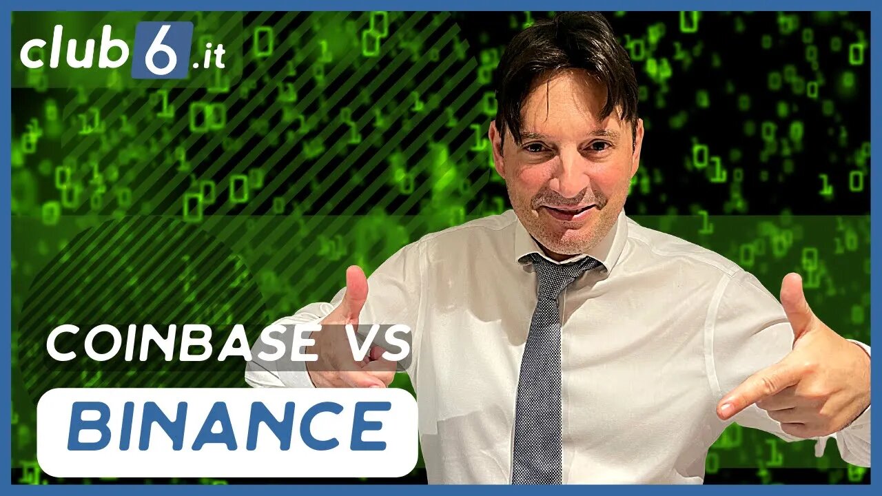 Coinbase VS Binance cosa preferisce Morris crypto ?