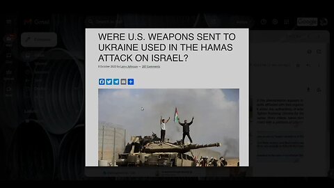 Were U.S. Weapons Sent To Ukraine Used By Hamas?