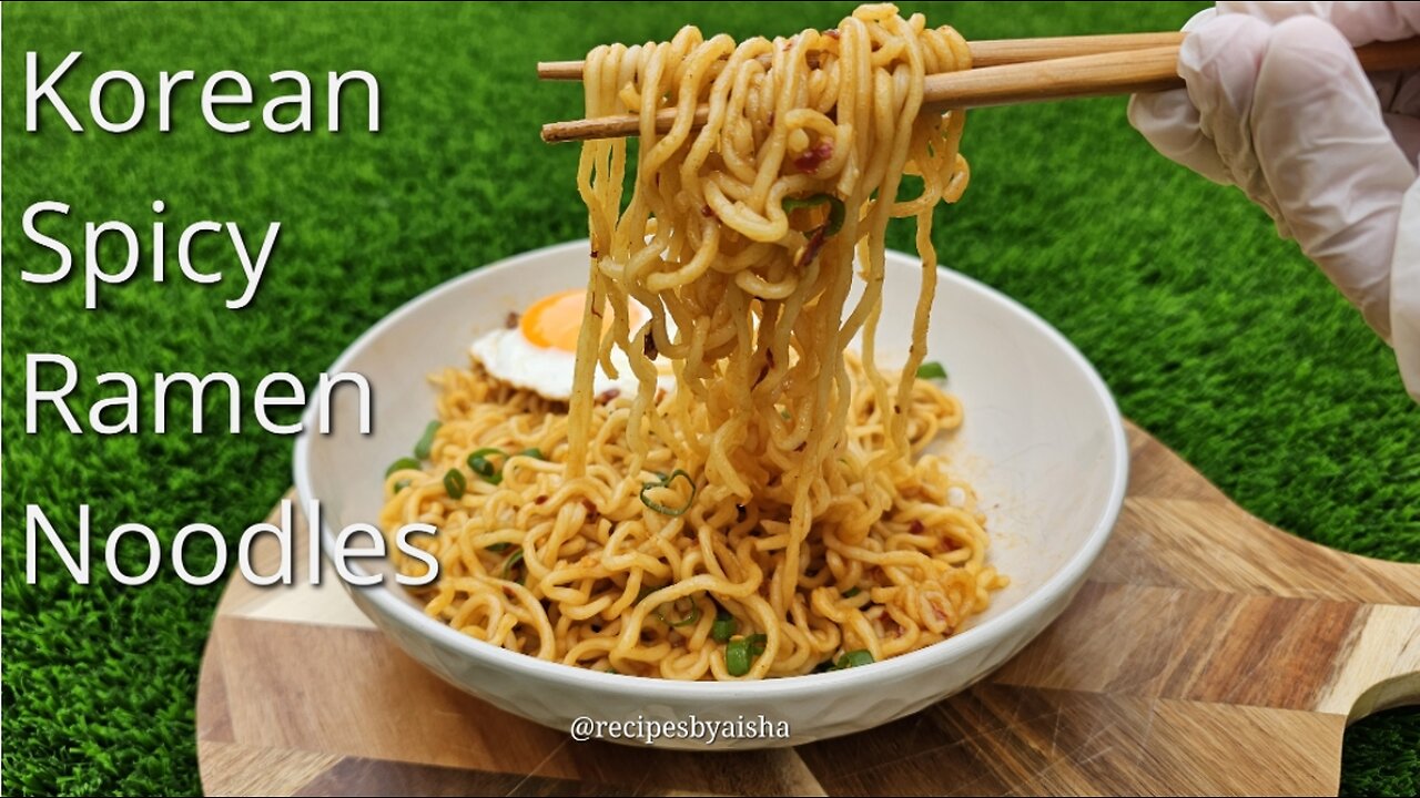 Viral Korean Ramen Noodles Recipe 🍜 #viral #ramennoodles #ramenchallenge #ramenlover #Noodles