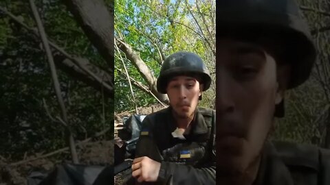 The arrival of a mortar shell!