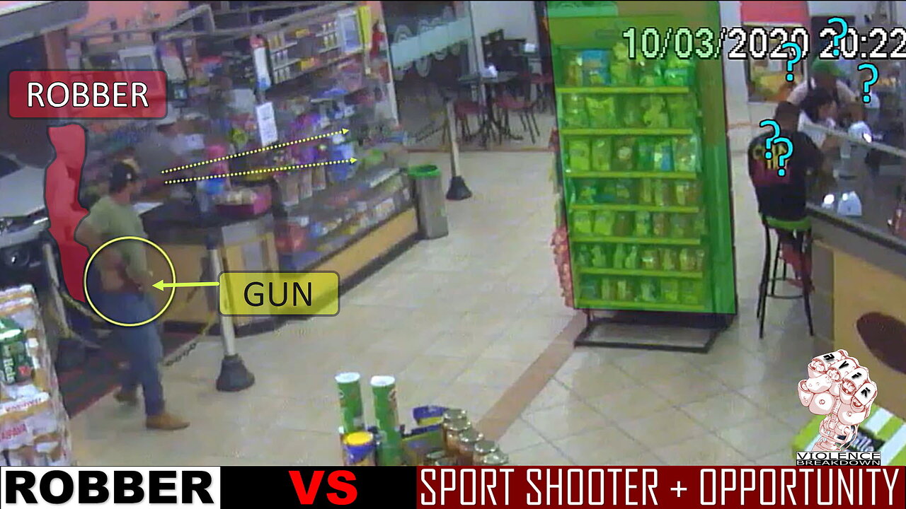 Sport shooter reacts to armed robbery and succeeds | RVFK self-protection