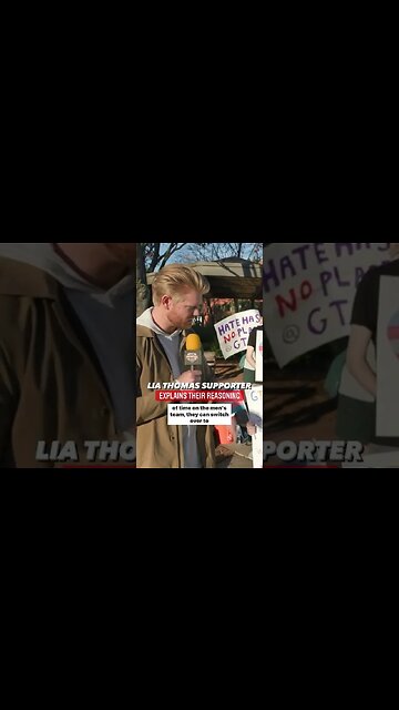 LIA THOMAS SUPPORTER DEFENDS THEIR SUPPORT & EXPLAINS THEIR REASONING