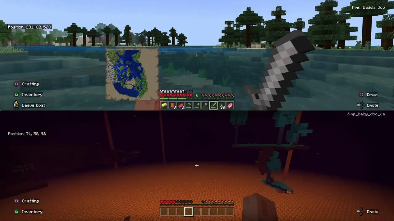 Minecraft livestream