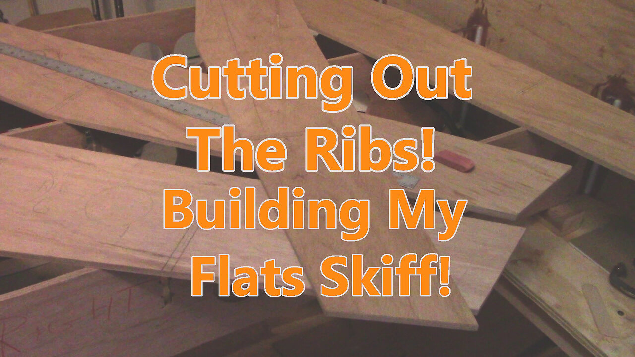 Making Ribs for the Boat's Structure: Flats Skiff Boat Build- February 2021