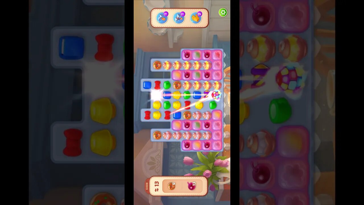 Shorts Playrix Homescapes Gameplay Walkthrough Level 13308-010