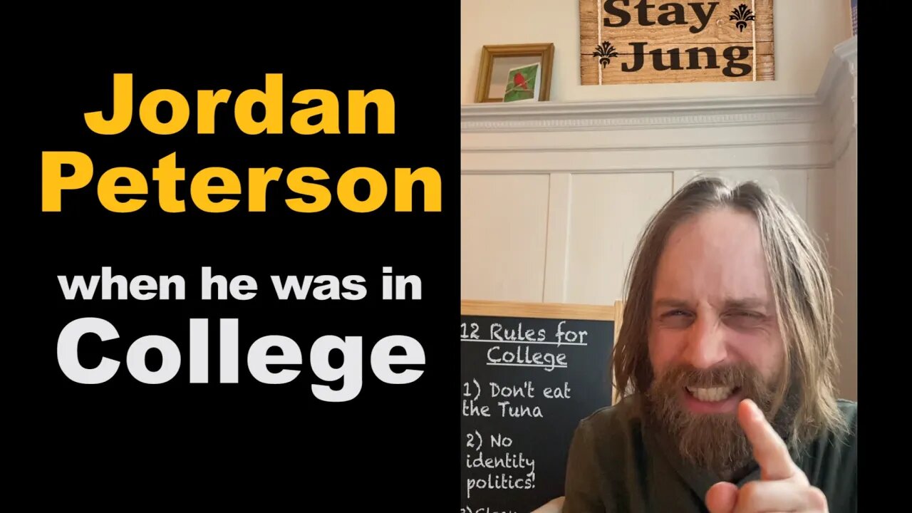 Jordan Peterson (when he was in College)