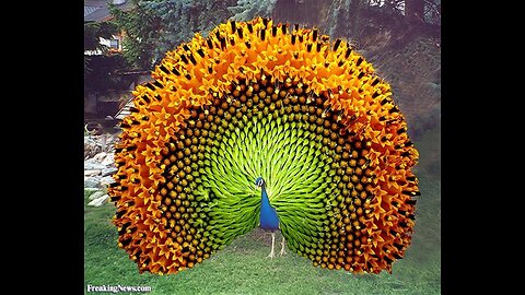 Beautiful peacock Dance