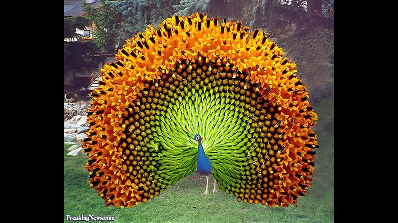 Beautiful peacock Dance