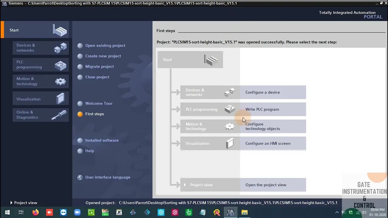 002 | Introduction to TIA Portal | SITRAIN |