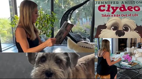 Jennifer Aniston's Adorable Puppy Storytime