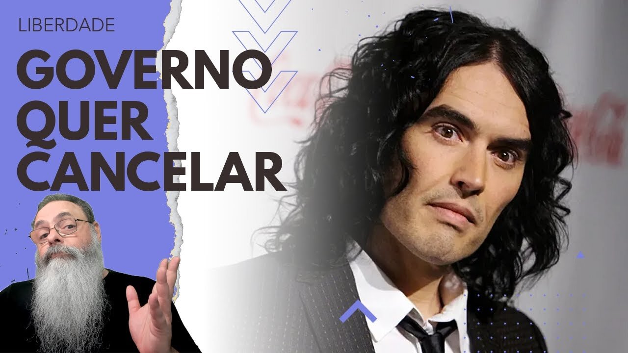 GOVERNO BRITÂNICO está por traz de ONDA de CANCELAMENTO contra RUSSELL BRAND por SUPOSTAS ACUSAÇÕES