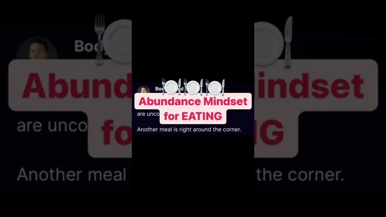 Abundance Mindset for EATING! Subscribe to PPNutra