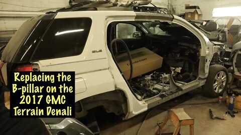 Replacing the center post on the 2017 GMC Terrain Denali