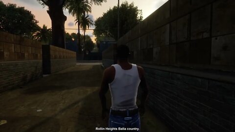 GTA San Andreas Definitive Edition Ah Shit Here We Go Again Scene 4K Remastered