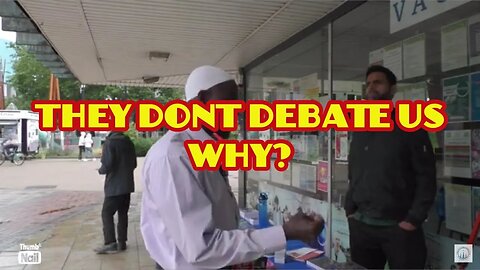 Why dont these Christian Preachers dont debate us?