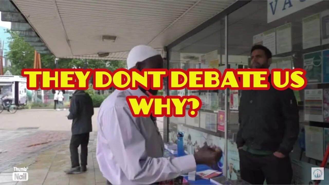 Why dont these Christian Preachers dont debate us?