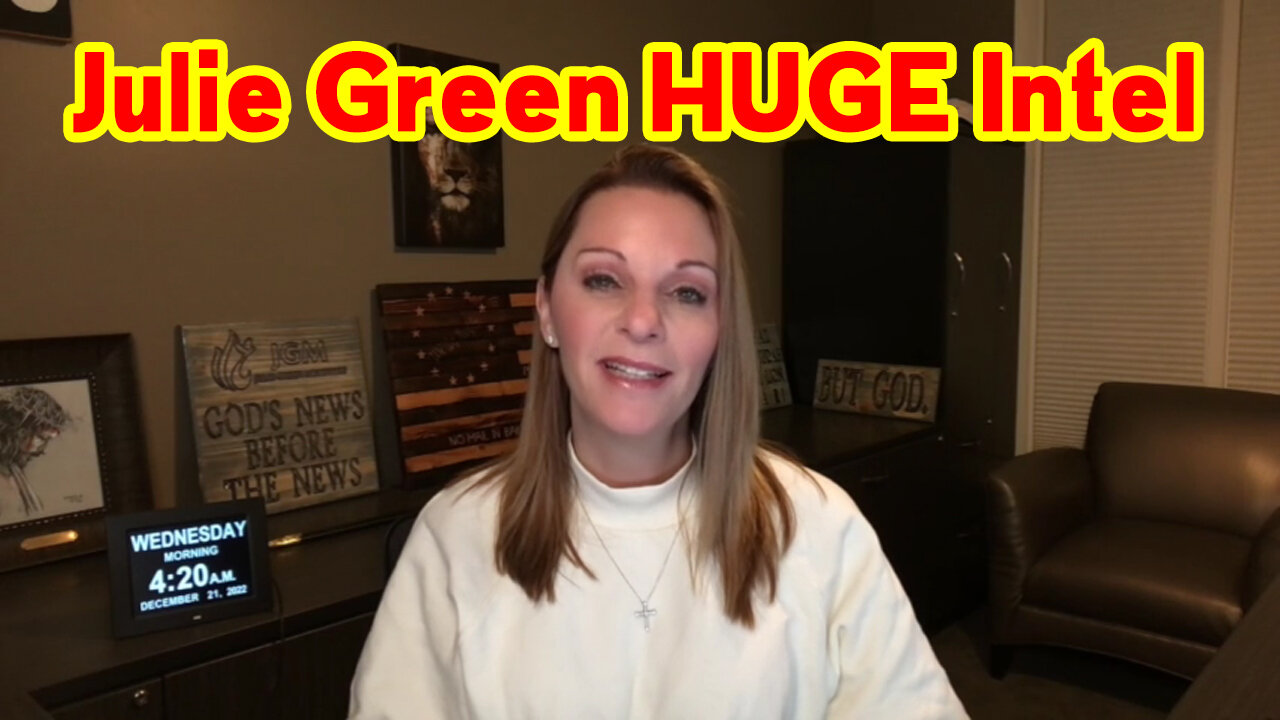 Julie Green HUGE Intel 12.22.22