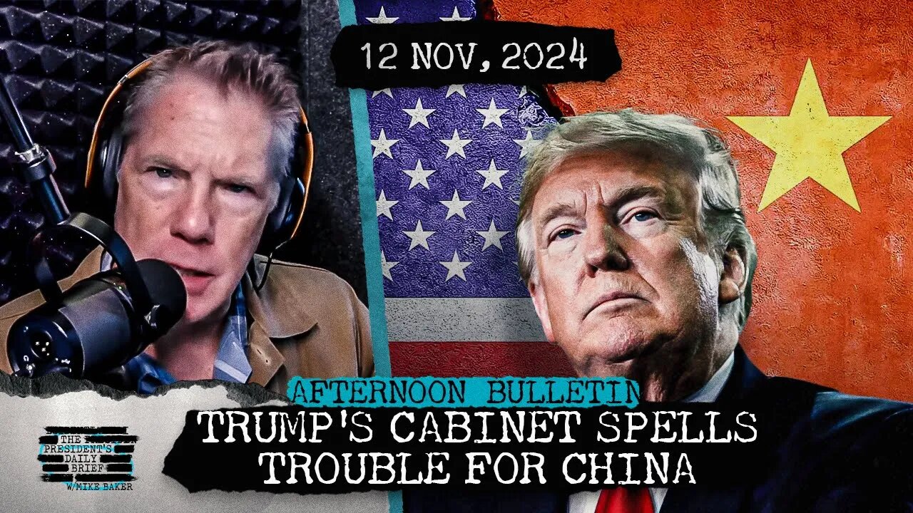 Trump's Cabinet Spells Trouble For China & Riots Engulf Amsterdam