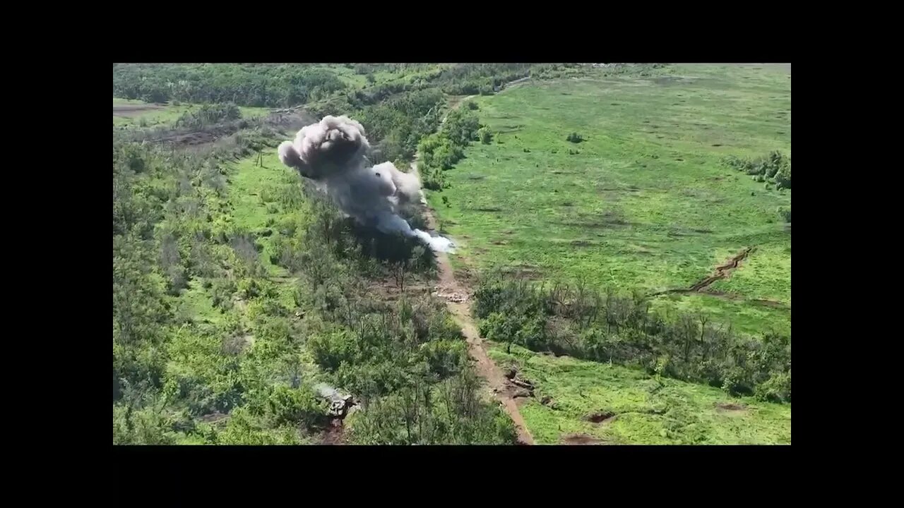 The Russian Armored Vehicle BMP-2 that stepped on a mine!