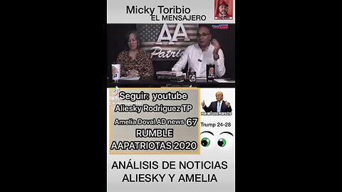 ANÁLISIS DE NOTICIAS AMELIA Y ALIESKY