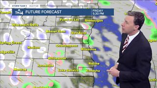 Windy, rainy Friday with snow squalls possible this afternoon