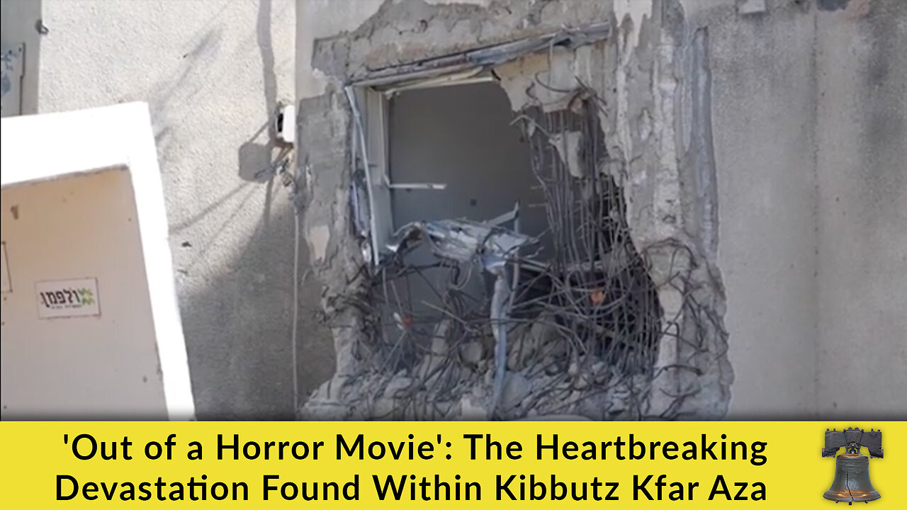 'Out of a Horror Movie': The Heartbreaking Devastation Found Within Kibbutz Kfar Aza