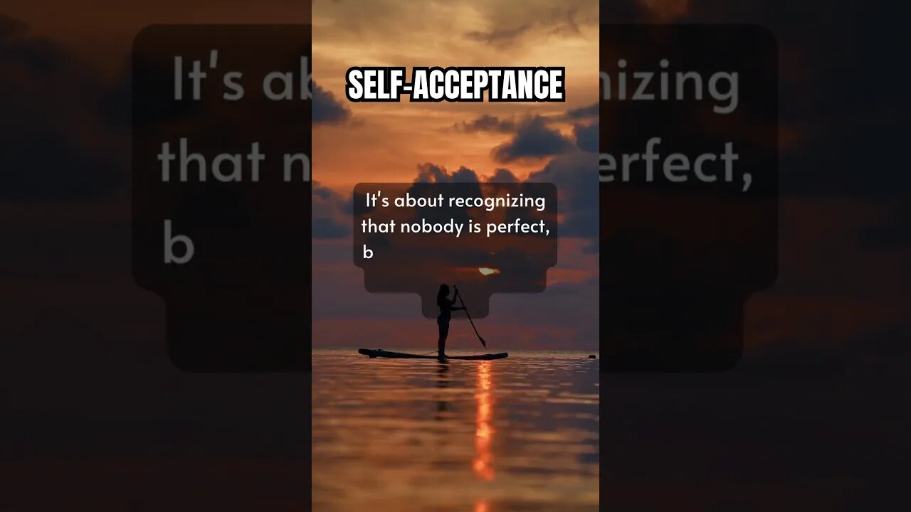 SELF- ACCEPTANCE BY SELF CONFIDENCE #shortsfeed #shorts #motivationalquote #motivation #quote